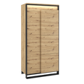 Quant QA-01 2 Door Wardrobe - £351.0 - Hinged Door Wardrobe 