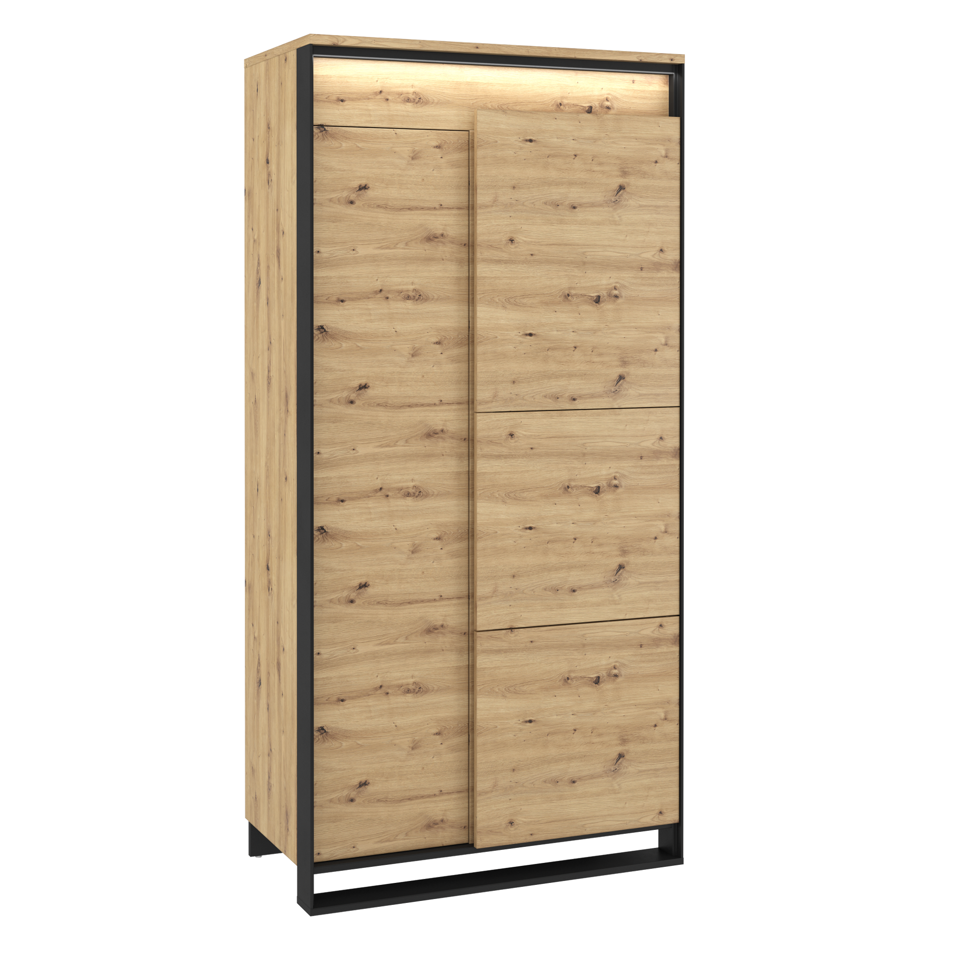 Quant QA-01 2 Door Wardrobe - £351.0 - Hinged Door Wardrobe 