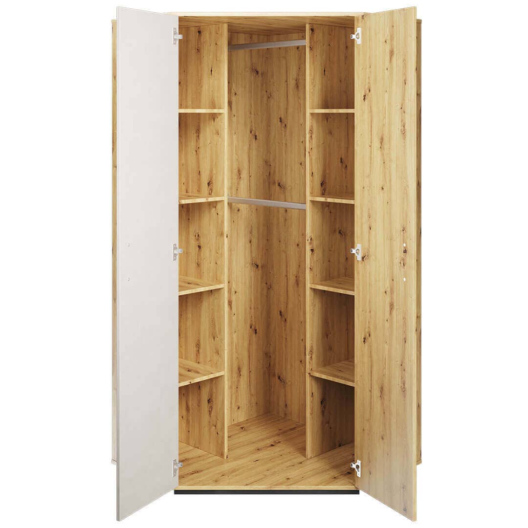 Qubic 01 Corner Wardrobe-Kids Corner Wardrobe