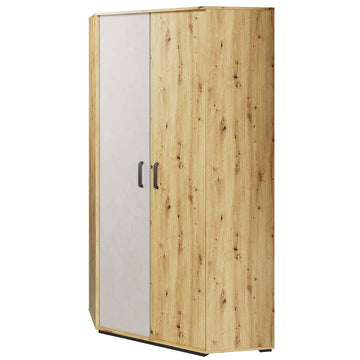 Qubic 01 Corner Wardrobe - £342.0 - Kids Corner Wardrobe 