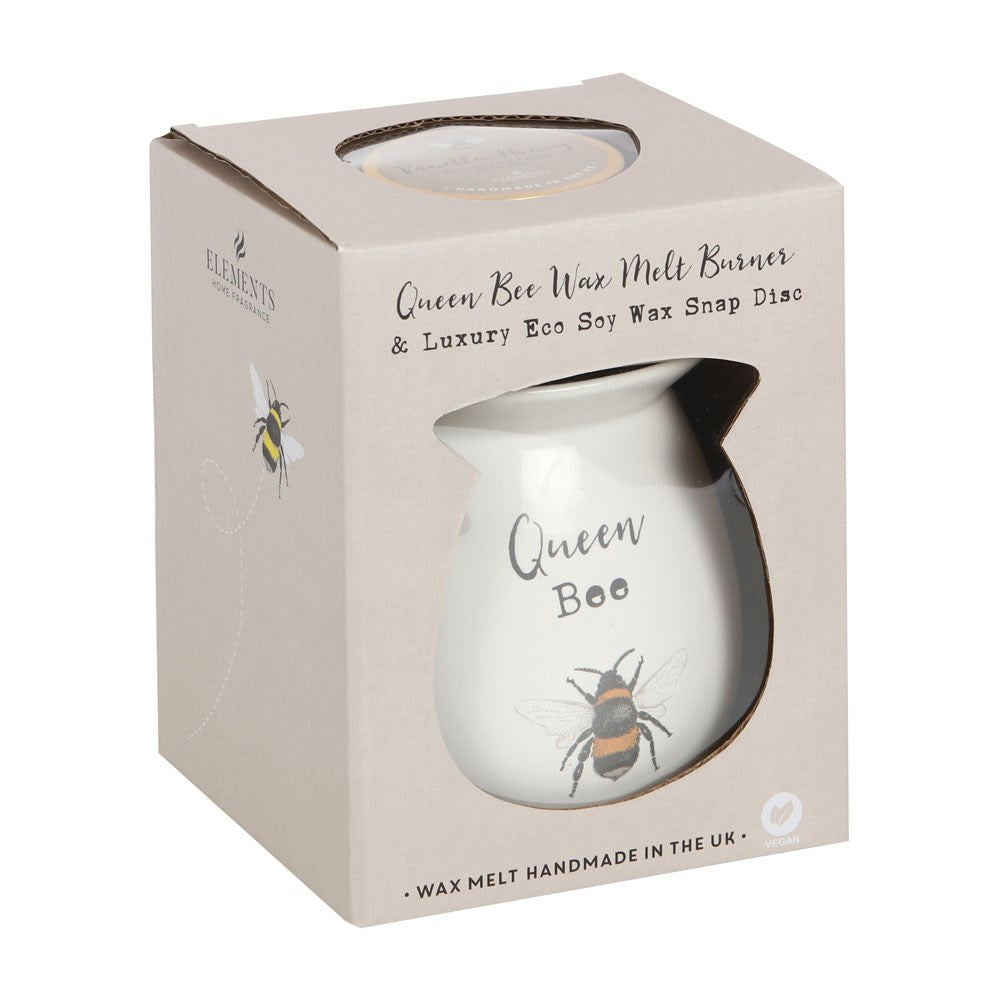 Queen Bee Wax Melt Burner Gift Set - £15.99 - Oil Burners 