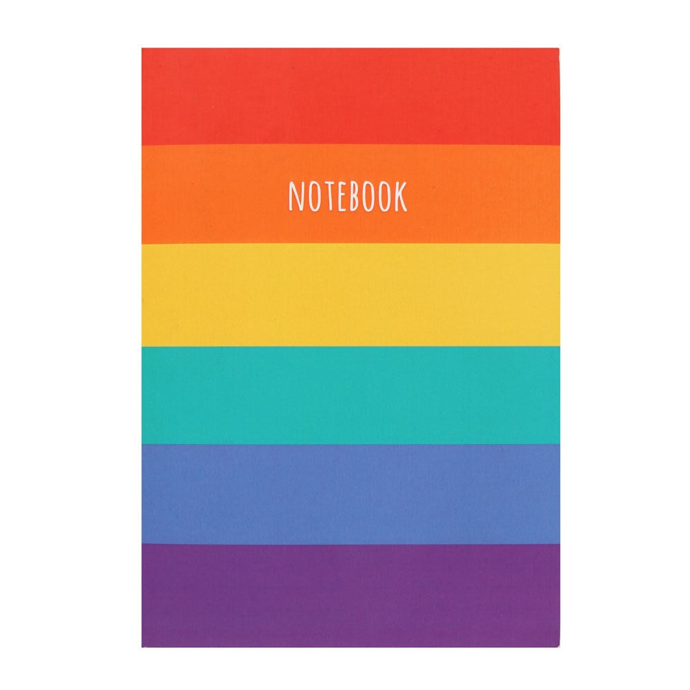 Rainbow A5 Notebook - £9.0 - Stationery 