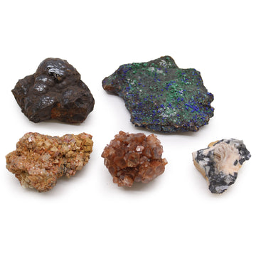 Rare Mineral Specimens - Pack of 5 - Mix 3 - £47.0 - 