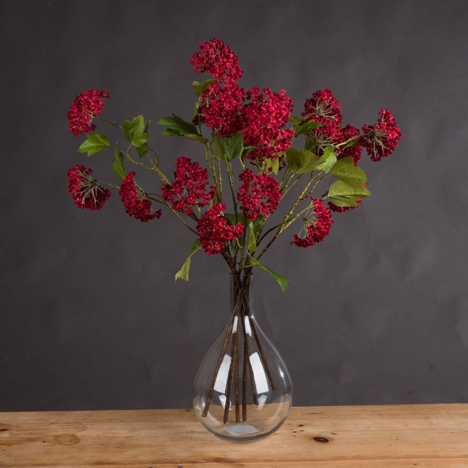 Red Autumnal Viburnum - £19.95 - Artificial Flowers 