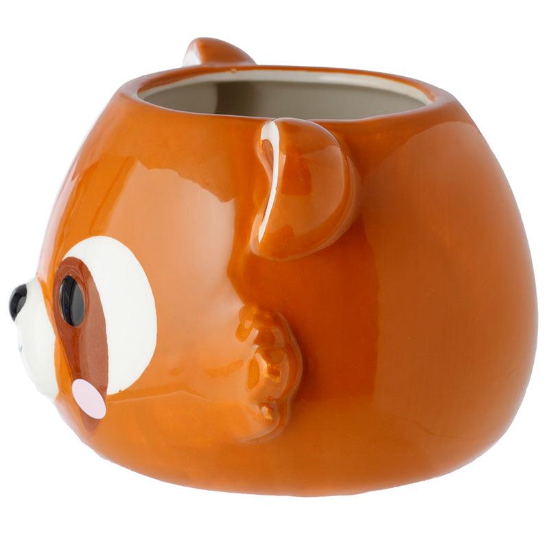 Red Panda Head Shaped Ceramic Garden Planter/Plant Pot-