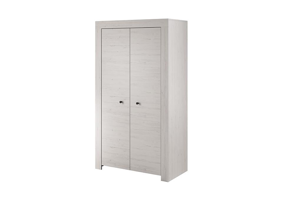 Rene 2 Door Wardrobe - £217.8 - Hinged Door Wardrobe 