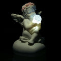 Rose Cherubs - LED Crystal-