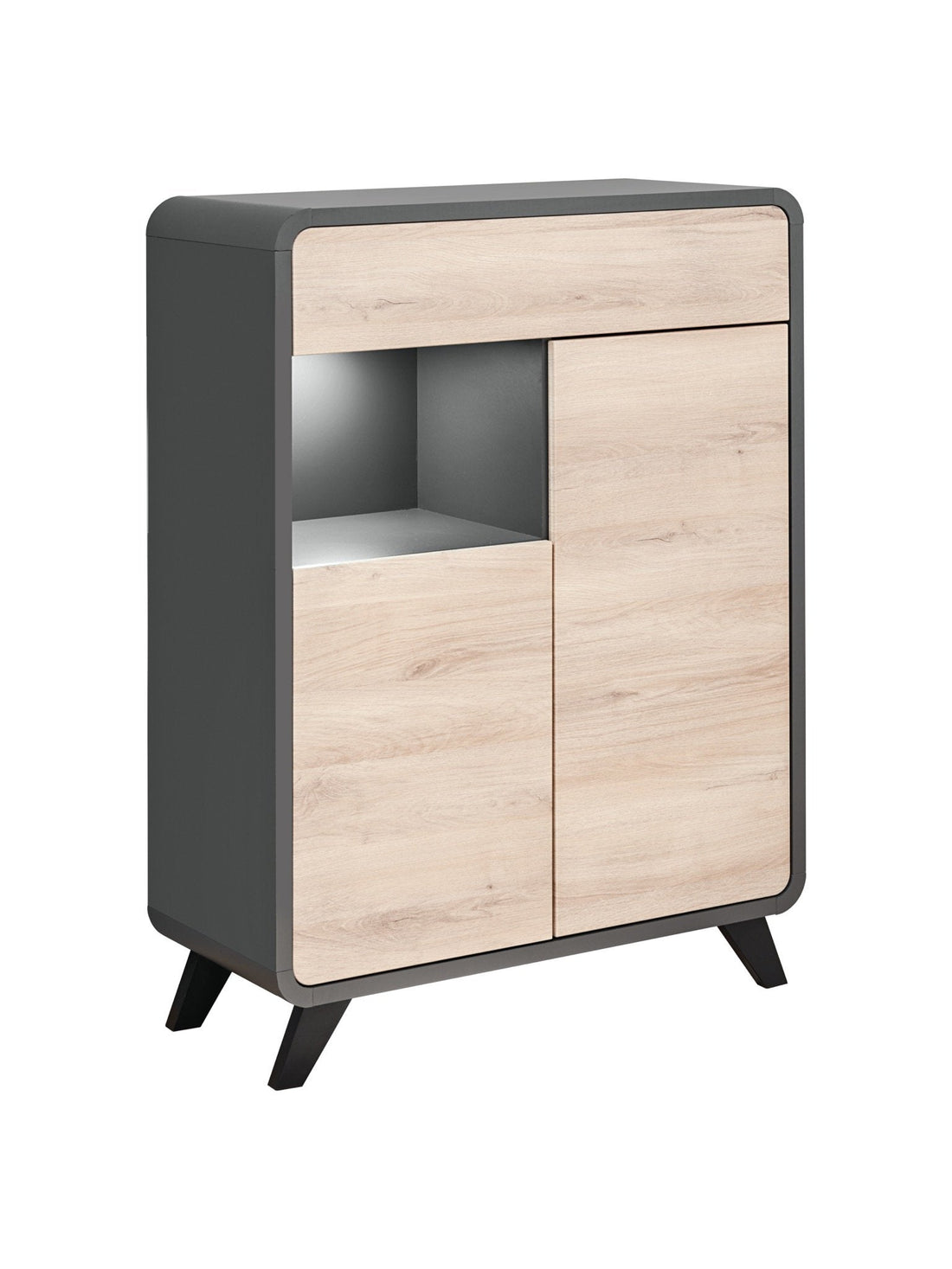 Round Cabinet - £372.6 - Living Sideboard Cabinet 