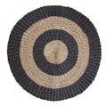 Round Seagrass Black & Tan - Circles - 1m - £75.0 - 