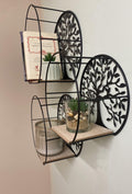 Round Tree Of Life Shelves-