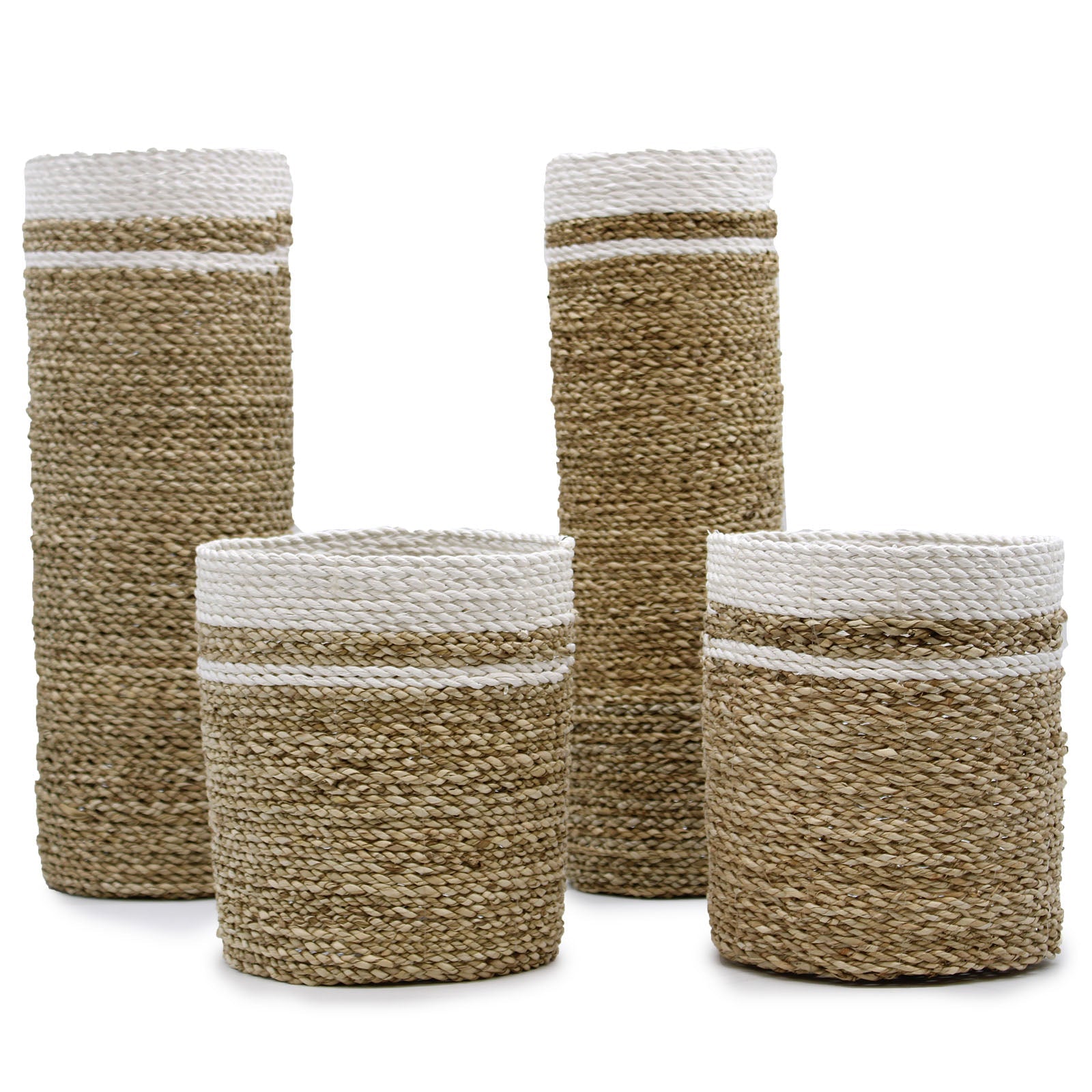 Seagrass Set - 2 Vase & 2 Bins - £77.0 - 