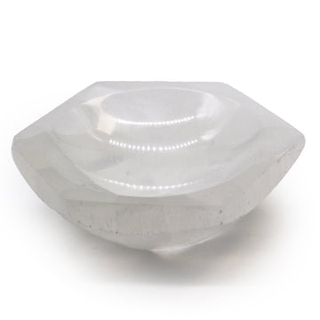 Selenite Hex Bowl - 10cm - £36.0 - 