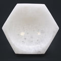 Selenite Hex Bowl - 15cm-