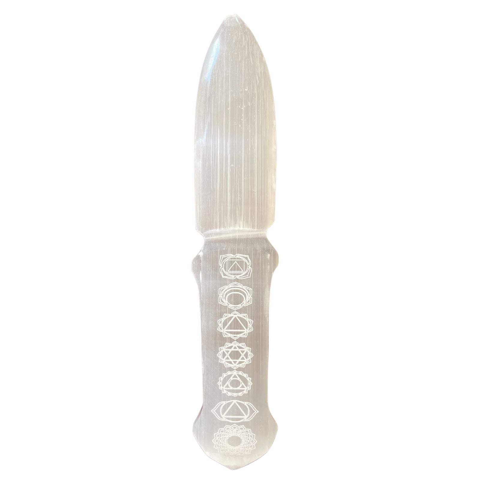 Selenite Ritual Knife - Chakra - £36.0 - 