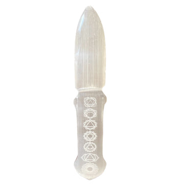 Selenite Ritual Knife - Chakra - £36.0 - 