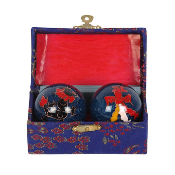 Set of 2 Blue Stress Balls - £12.99 - Ornaments 