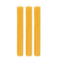 Set of 3 Beeswax Candles-Candles