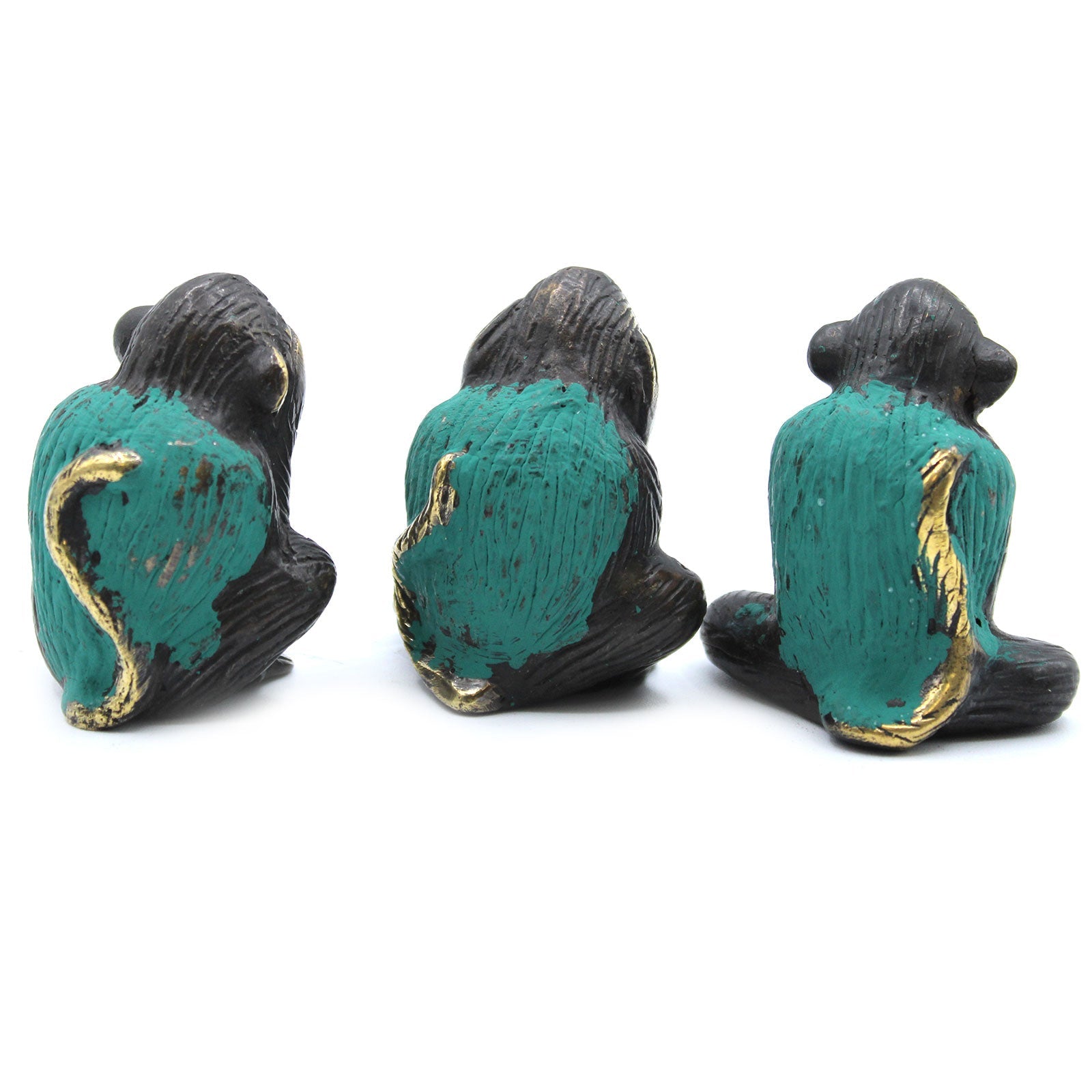 Set of 3 - See No Evil etc - Monkeys-