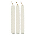 Set of 6 Cream Beeswax Spell Candles-Candles