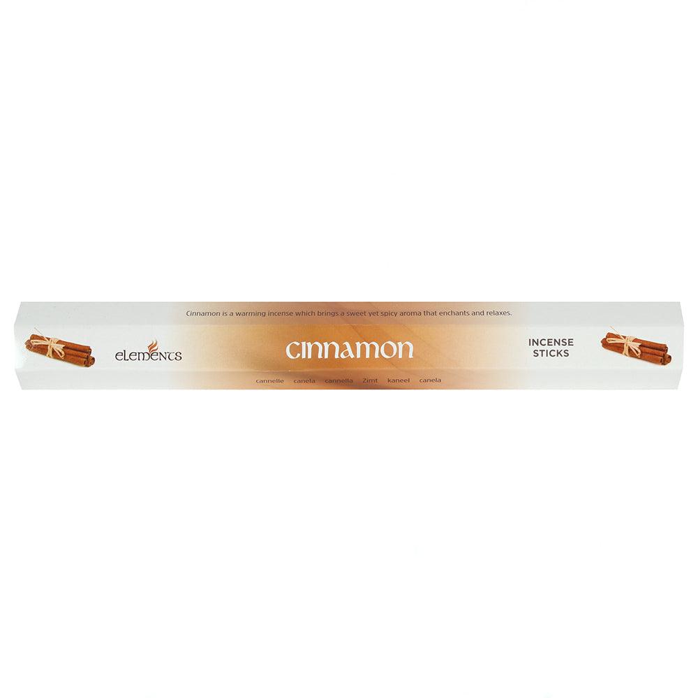 Set of 6 Packets of Elements Cinnamon Incense Sticks - £8.5 - Elements 