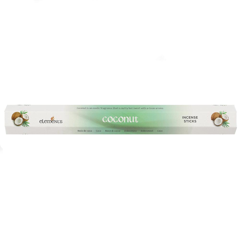 Set of 6 Packets of Elements Coconut Incense Sticks - £8.5 - Elements 