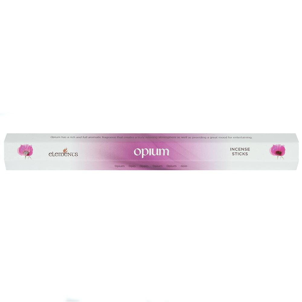 Set of 6 Packets of Elements Opium Incense Sticks - £8.5 - Elements 