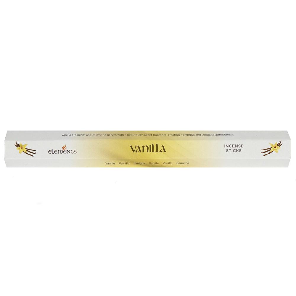 Set of 6 Packets of Elements Vanilla Incense Sticks - £8.5 - Elements 