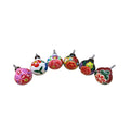 Set of Six Floral painted Drawer Knobs - £29.99 - 