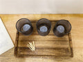 Set Of Three Synergy Tea Light Holders - £15.99 - 