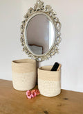 Set Of Two Cotton Rope Baskets-