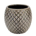 Seville Collection Grey Diamond Planter - £39.95 - Gifts & Accessories > Indoor Planters 