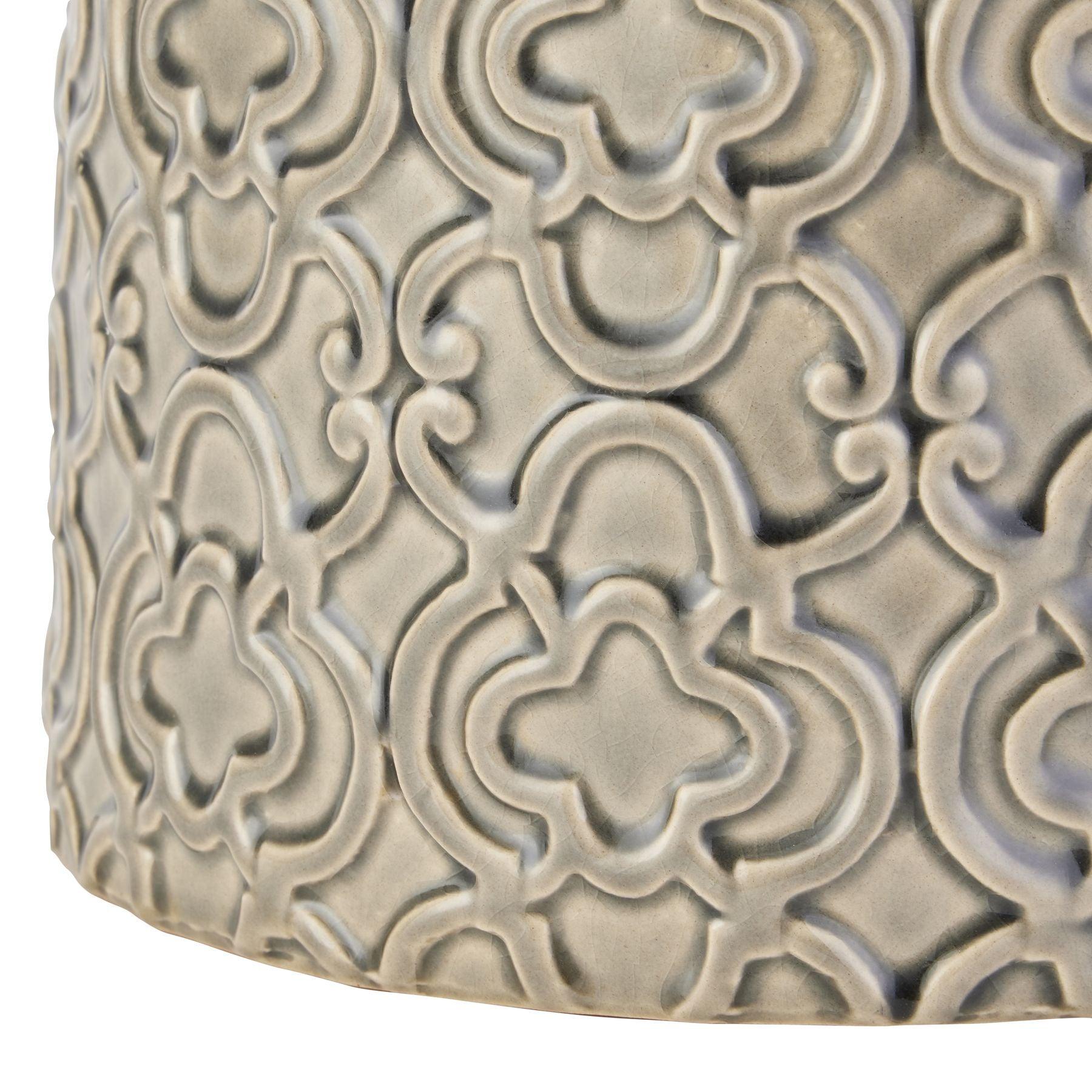 Seville Collection Grey Marrakesh Urn-Gifts & Accessories > Ornaments