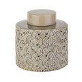 Seville Collection Grey Marrakesh Urn - £59.95 - Gifts & Accessories > Ornaments 