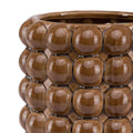 Seville Collection Large Caramel Bubble Planter-Gifts & Accessories > Indoor Planters