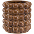 Seville Collection Large Caramel Bubble Planter - £49.95 - Gifts & Accessories > Indoor Planters 