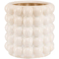 Seville Collection Large Cream Bubble Panter - £49.95 - Gifts & Accessories > Indoor Planters 