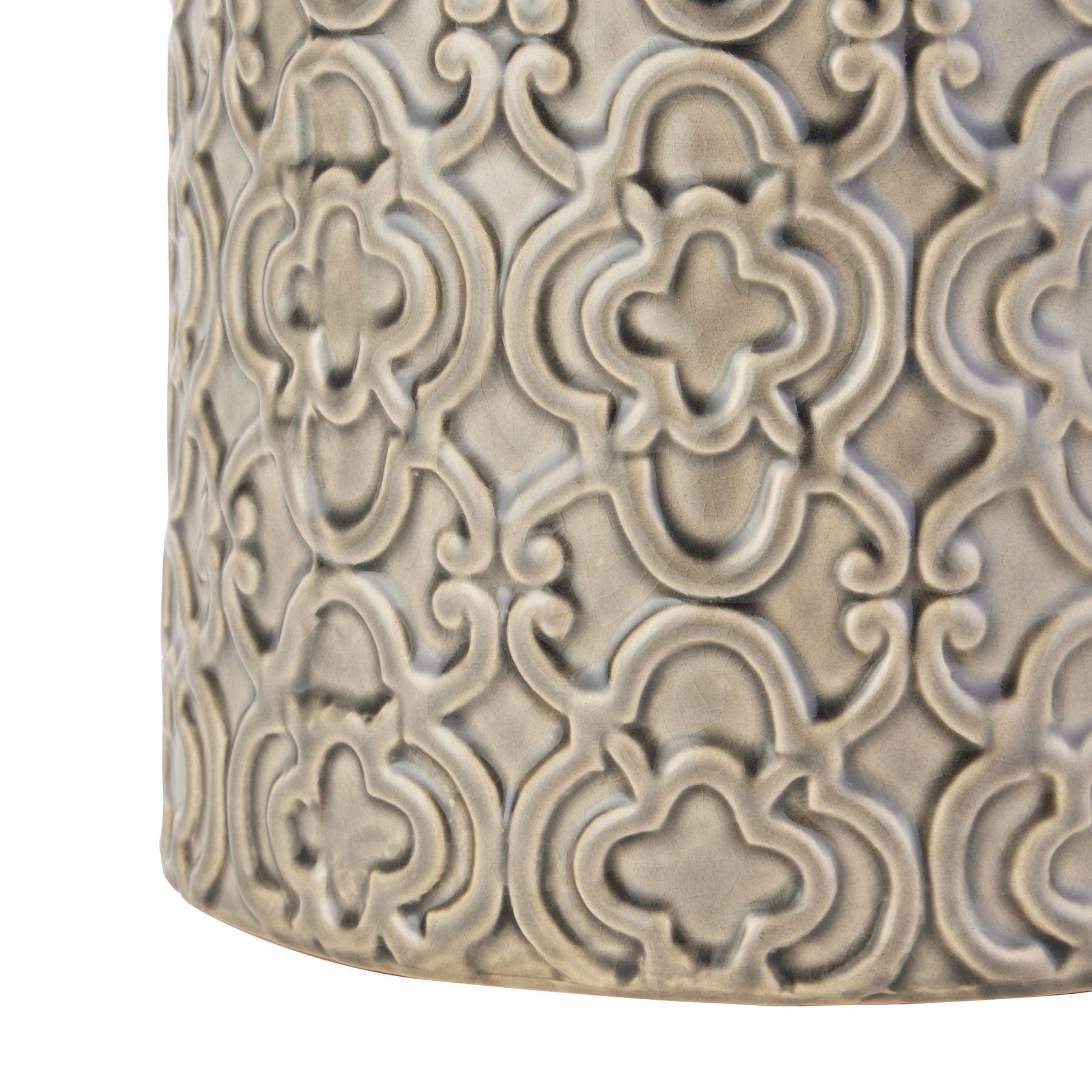 Seville Collection Large Grey Marrakesh Urn-Gifts & Accessories > Ornaments