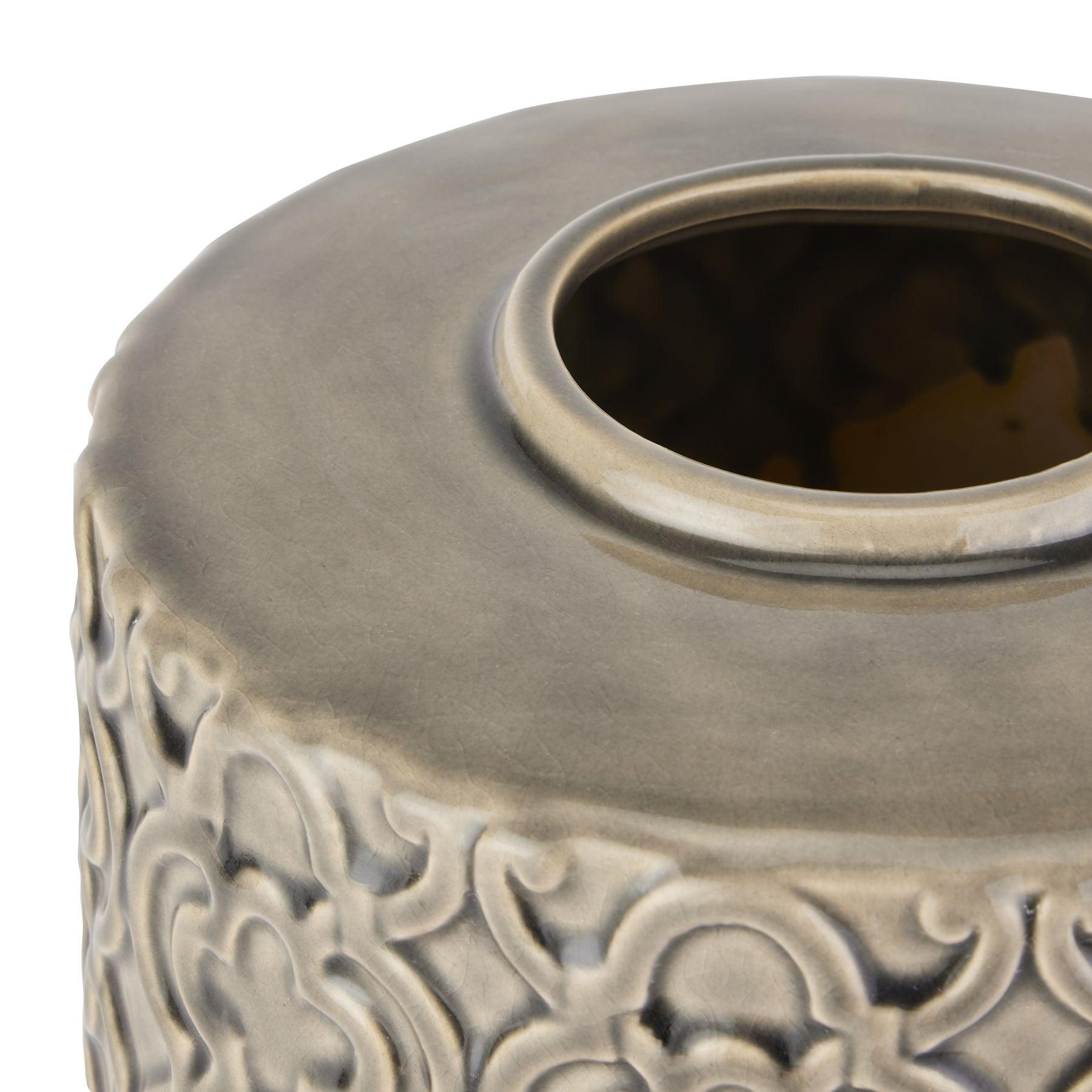 Seville Collection Large Grey Marrakesh Urn-Gifts & Accessories > Ornaments