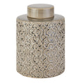 Seville Collection Large Grey Marrakesh Urn - £69.95 - Gifts & Accessories > Ornaments 