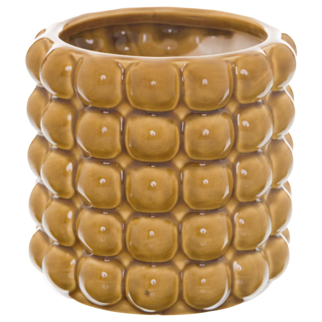 Seville Collection Large Ochre Bubble Planter - £49.95 - Gifts & Accessories > Indoor Planters > Autumn Room Decorations 