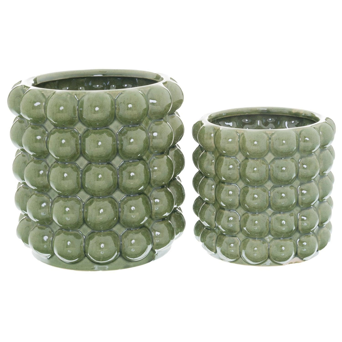 Seville Collection Large Olive Bubble Planter - £49.95 - Gifts & Accessories > Indoor Planters 