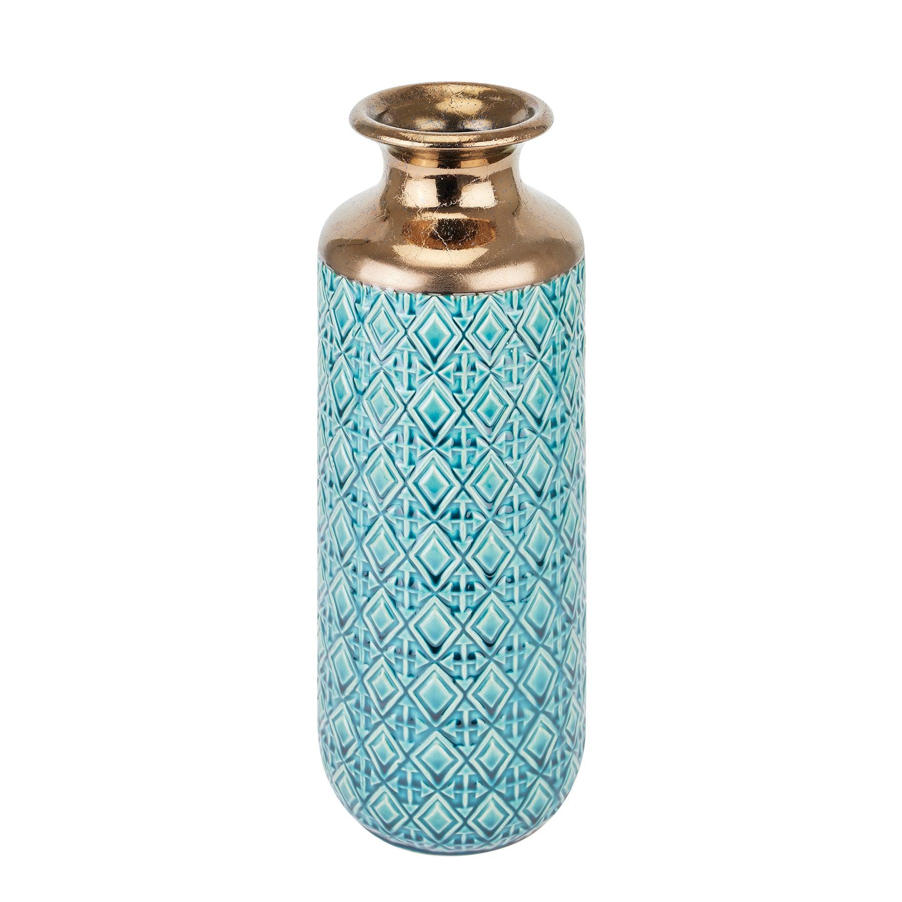 Seville Collection Paragon Fluted Vase - £49.95 - Gifts & Accessories > Vases 