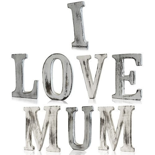 Shabby Chic Letters - I LOVE MUM (8) - £39.0 - 