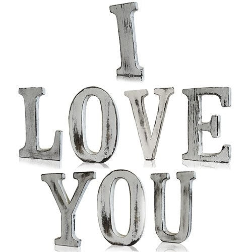 Shabby Chic Letters - I LOVE YOU (8) - £39.0 - 