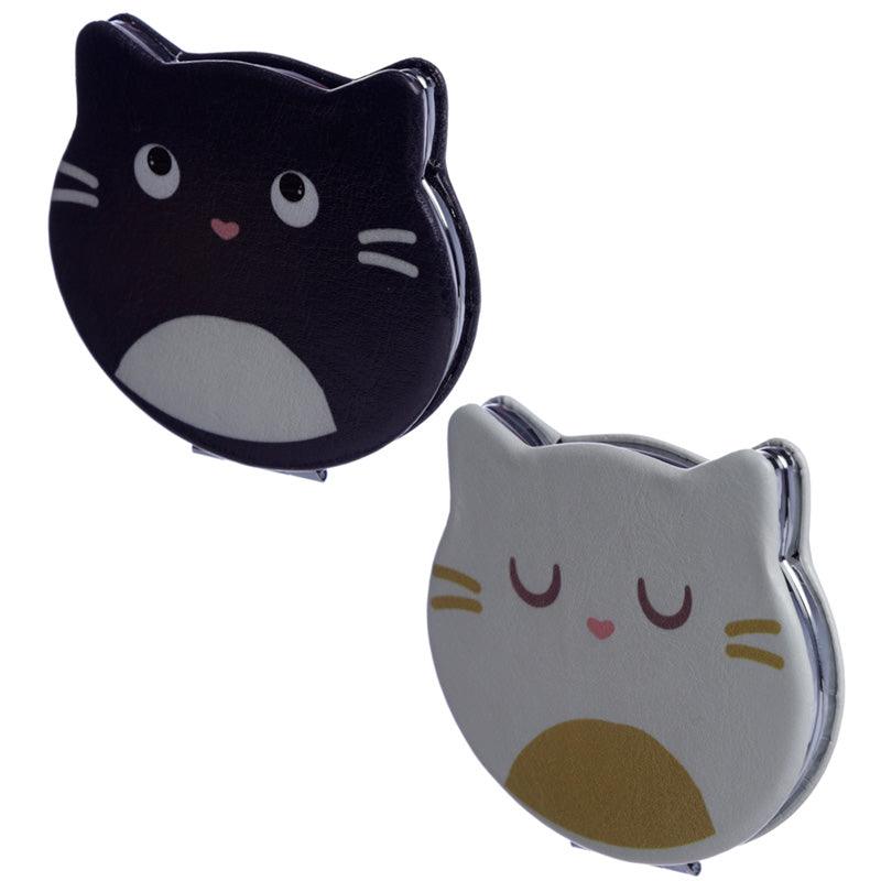 Shaped Compact Mirror - Feline Fine - £7.99 - 