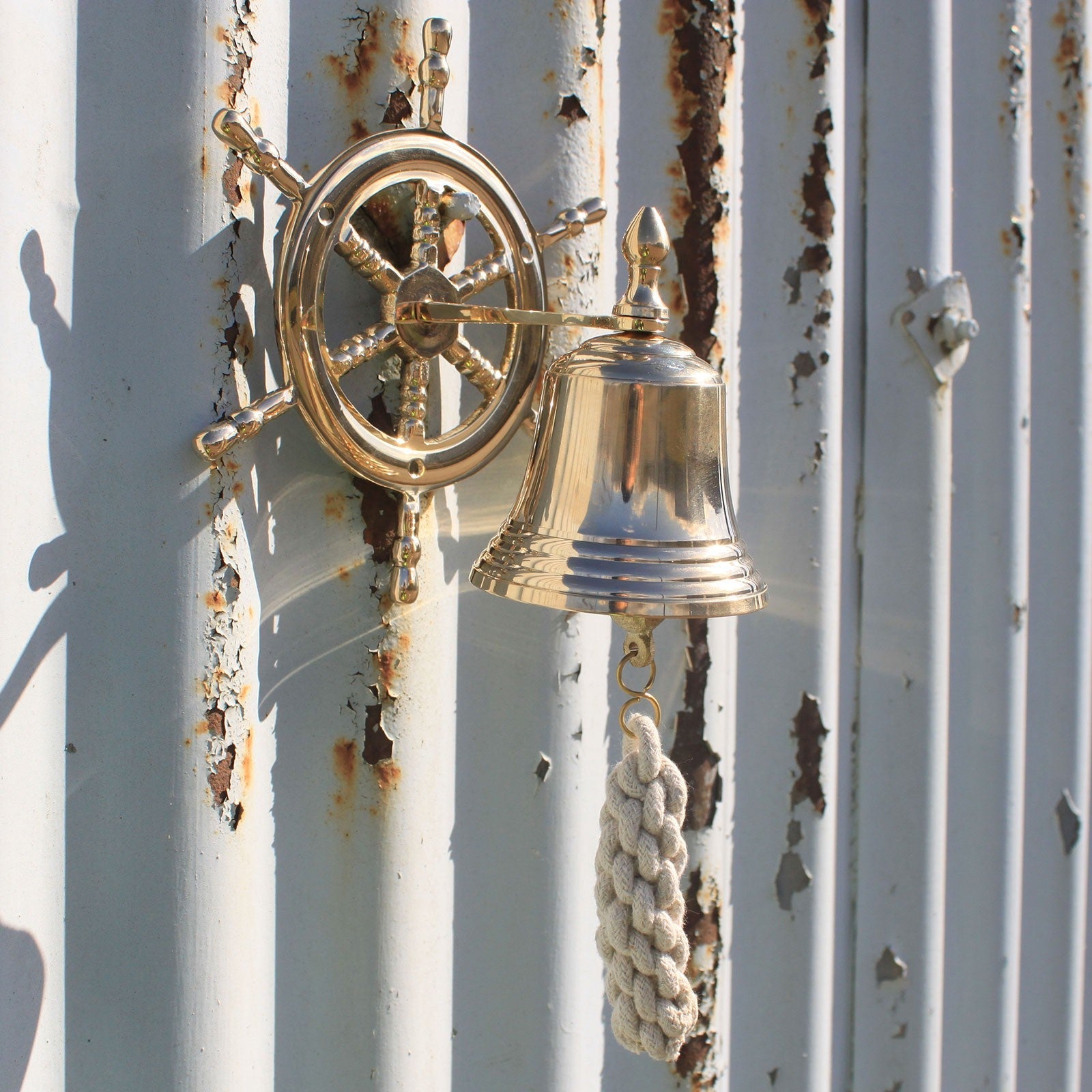 Ships Wheel Bell-