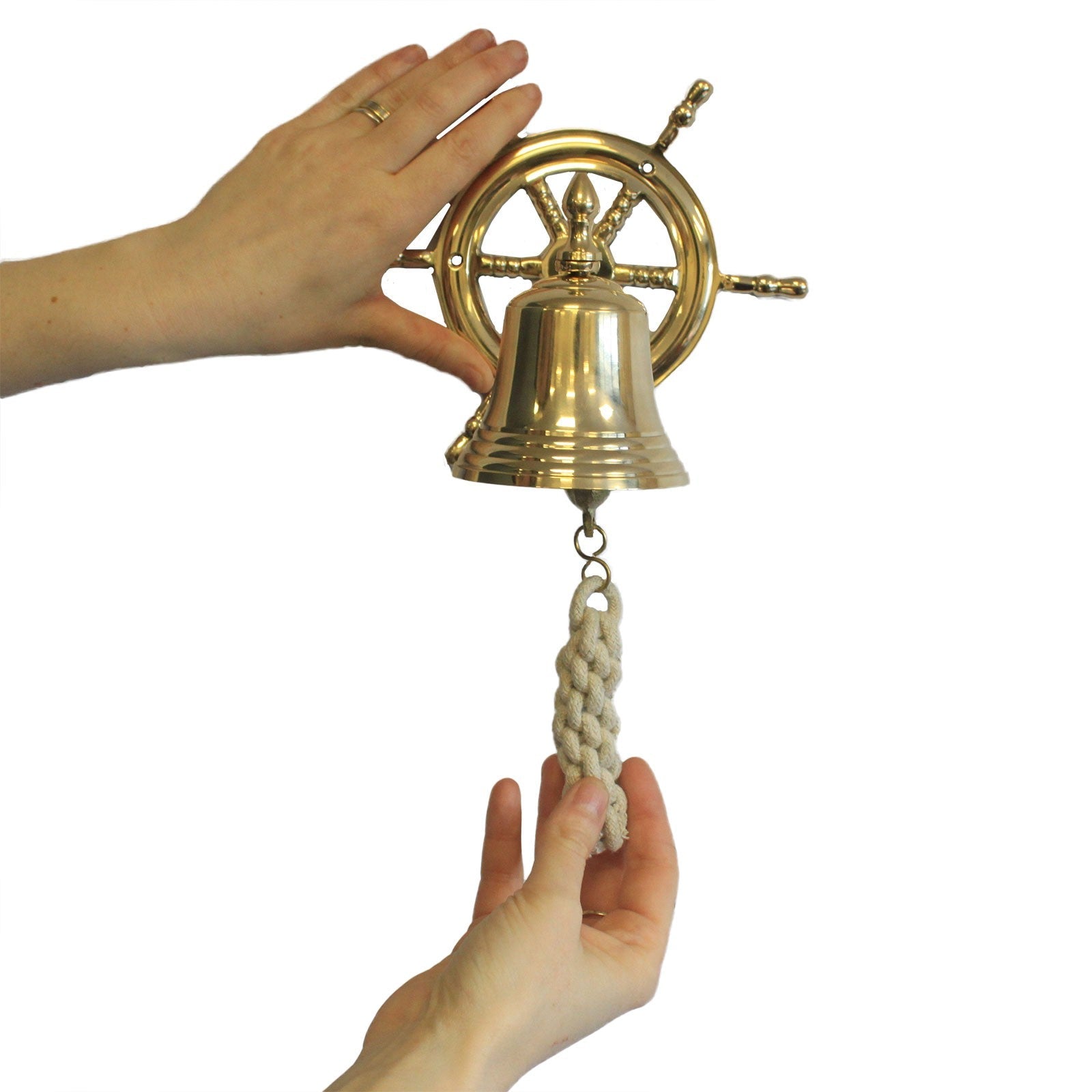 Ships Wheel Bell-