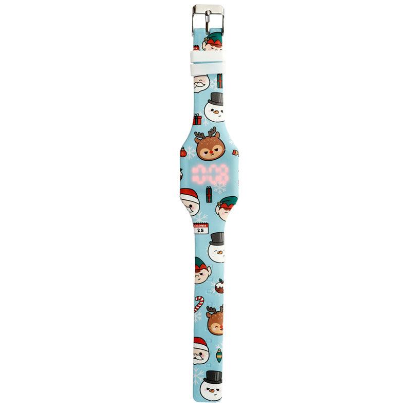 Silicone Digital Watch - Christmas Festive Friends-