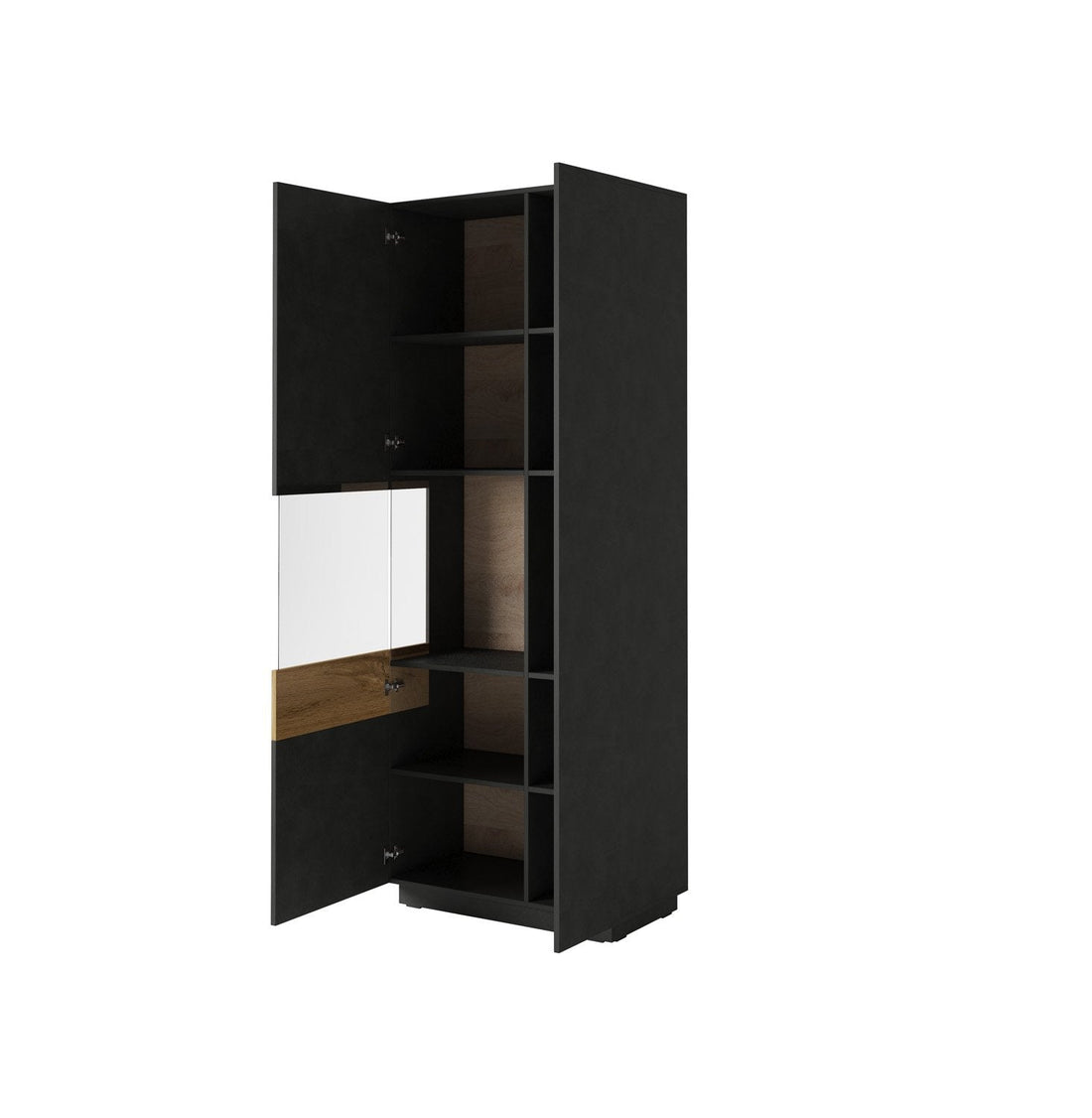 Silke 12 Tall Display Cabinet [Left] 80cm Tall Display Cabinet 