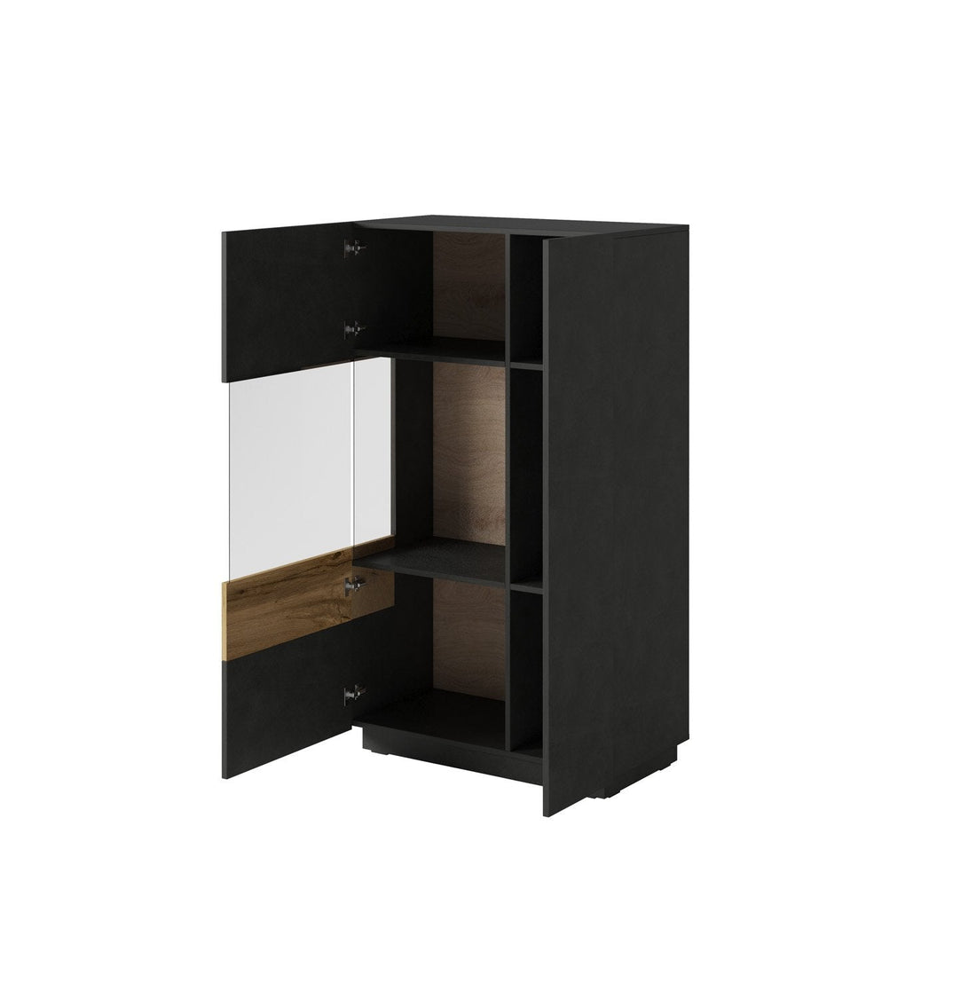 Silke 42 Display Cabinet [Left] 80cm Tall Display Cabinet 